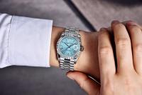 Reloj Mecánico Automático PAGANI DESIGN DD36 Para Hombres Lujo Top Cristal De Zafiro Dorado Resistente Al Agua Acero Inoxidable Con Display Romano - details 7