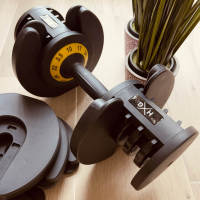 Mancuernas Ajustables de 2 a 40 kg · 5 Modelos Disponibles · Entrena en Casa o en el Gimnasio · Versátiles, Compactas y para Todos los Niveles - details 1