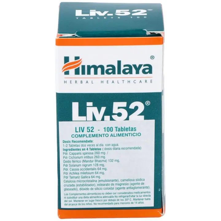 Himalaya Liv-52 Para El Bienestar Del Hígado 100 Cápsulas - 1