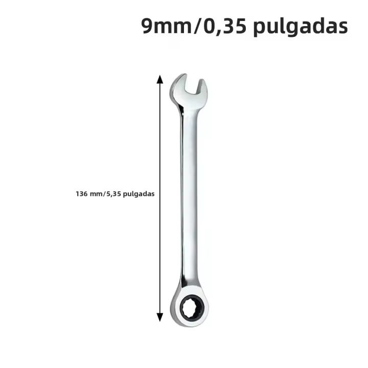 Llave De Escalonada Universal Herramienta De Anillo De Engranajes Conjunto De Llaves De 6-7-8-9-10-11-12-13-14-15-16-17mm Herramientas De Reparación - 1