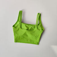Sudadera Deportiva Para Mujer Con Correa En Hombro Y Espalda Hermosa Absorbedora De Choques Suéter De Yoga Deporte Fitness Running Outerwear Chaleco - details 4