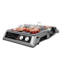Cecotec 2931 Rockn'Grill Bistro Parrilla eléctrica de 2400W con tecnología Smokeless placas extraíbles con revestimiento RockStone aptas para lavavajillas. - details 0