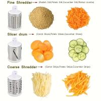 1pc Cortador De Verduras Manual Portátil Multifuncional Rondado Mandolina Para Patatas Queso Y Cocina Herramienta De Acero Inoxidable - details 2