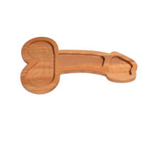 Tablero De Aperitivos En Forma De Pato Divertido Y Original Con Curvas Perfectas Regalos Originales De Madera Para El Hogar - details 2
