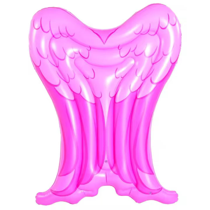 Colchoneta Alas de Ángel Hinchable para Playa y Piscina (37488)  +  REGALO PELOTA PLAYA - 1