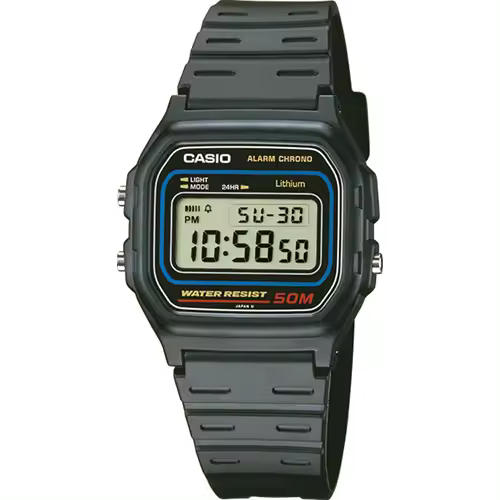 Reloj Digital Vintage Casio W-59-1VQES Original Nuevo Envio en menos de 24 horas - 1