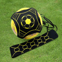 Bolsa De Fútbol Para Niños Equipo De Entrenamiento De Juego Solo Cinturón Auxiliar De Rotación Color Negro + Amarillo Tamaño 23*23cm - details 6