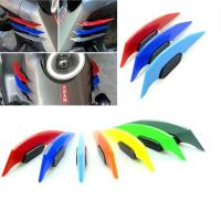 Alas De Motocicleta Frontales 18CM 1 Pareja Universal Spoilers Laterales Adhesivos Dinámicos Winglet Aerodinámico Para Motocicleta - details 1