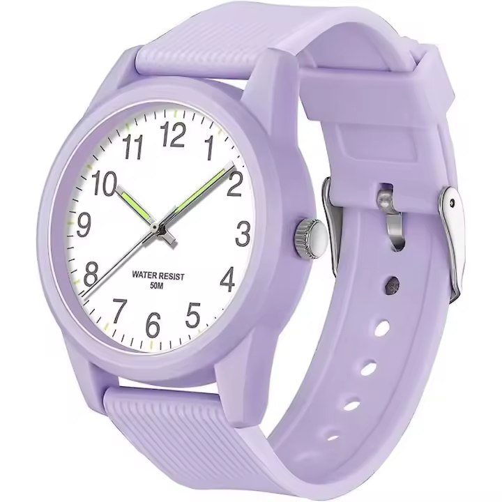 Niños Relojes con elegante banda Tiempo de aprizaje 50m impermeable - 1