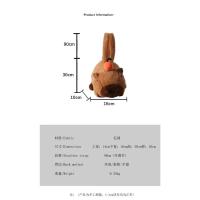 Mochila De Peluche Capybara Kawaii Moda Muñeco De Peluche Bolsa Infantil Mochila De Hombro Mini Bolsa Regalos Para Novia - details 14