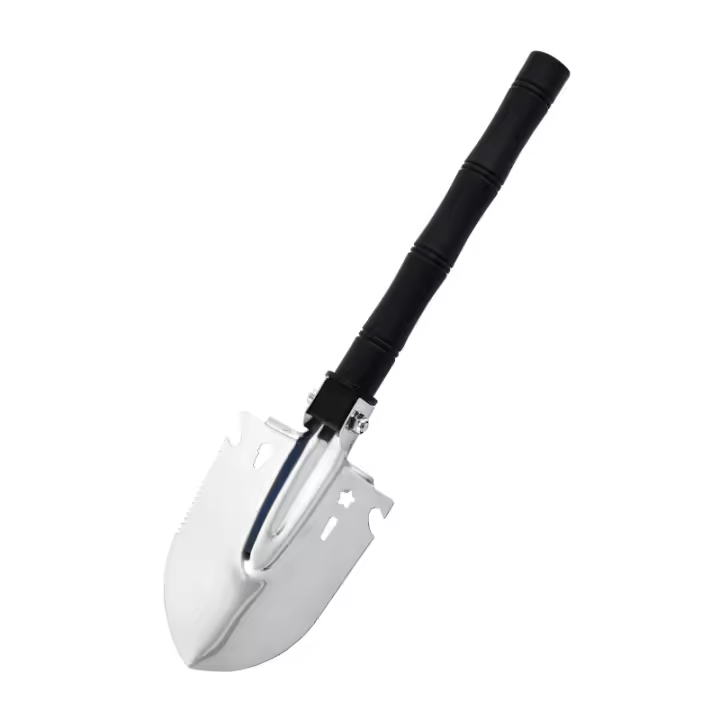 Shovel Plegable Para Camping 5 En 1 Multitool Portátil Herramienta De Sobrevivencia Táctica Compacta Para Mochilas Y Kit De Sobrevivencia - 1