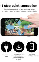 Cámara Solar Tuya WiFi 3MP Con Batería De 10000mAh PTZ Exterior Vigilancia Nocturna Vision Infrarroja Seguimiento Humano AI CCTV Inteligente - details 11