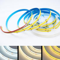 Tira De Luz LED COB Flexible 2Pin 3Pin 12V 24V 1m 2m 3m 4m 5m CCT Calor Blanco Natural Blanco Dimmable Lámpara Bandeja 3000K 4000K 6500K Para El Dormitorio - details 6
