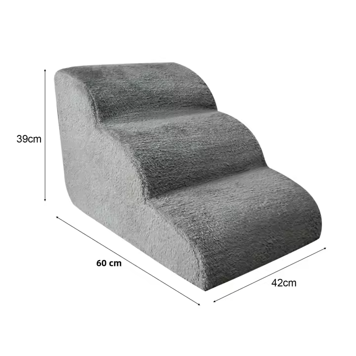Escaleras Para Perros Antideslizantes Tres Niveles Desmontables Y Lavables Rampas De Seguridad Para Cama Y Entrenamiento De Mascotas - 1