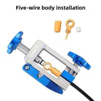 Herramienta De Reparación De Bicicleta 2 En 1: Frenos De Disco Hidráulico Y Cableado Con Agujas De Aceite Herramienta De Corte De Tubo Y Alicate De Cable BH59 BH90 - details 4