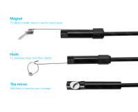 Cámara Endoscopia Android FUERS 3 En 1 Micro USB Tipo C Mini Cámara Impermeable Con LED Para Inspección De Coches Compatible Con HUAWEI XIAOMI PC - details 9