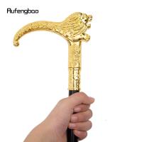 Bastón De Moda Con Manija De León Dorado Elegante Y Decorativo Para Fiesta 95cm Material De Acero Con Punta De Goma - details 7