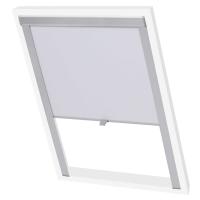 vidaXL Persiana Opaca Enrollable M06/306 Tela Opaca Marco de Aluminio Color Beige,  Blanco,  Gris y mas - details 1