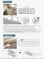 Cerrador De Puertas Automático Invisible Con Amortiguador Hidráulico Silencioso Material De Aleación De Zinc Para El Hogar - details 14