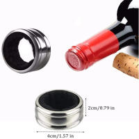 Anillo Antiderrame Para Vino SUNFILI De Acero Inoxidable a Prueba De Fugas Collar Para Botella De Bar Eco-amigable Pack De 12 - details 5