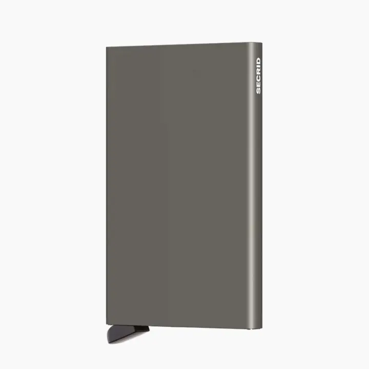 Tarjetero de Aluminio Secrid Cardprotector en Gris Oscuro / Sabas Shop - 1