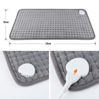 Almohadilla Calentadora Eléctrica 220V 110V Para Abdomen Cintura Espalda Mantel Térmico Para Mantener Caliente Alivio Del Dolor Invierno Calentador De Manos Y Pies Suelo Tapete - details 10