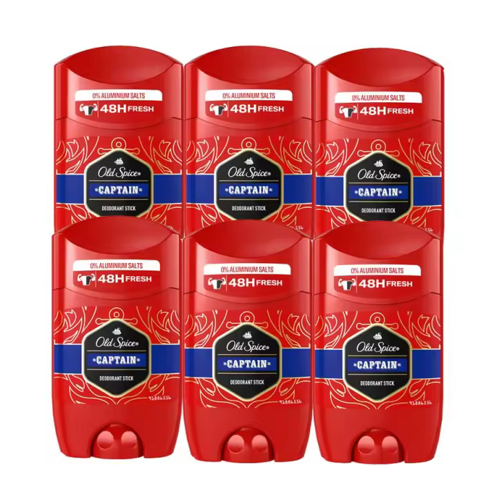 Old Spice Captain Desodorante En Barra Para Hombres 6x50ML - 1