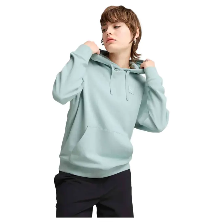 Sudadera con Capucha Puma Ess Elevated para mujer en color verde - 1