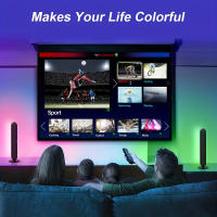 Luz RGB Para Pick up Con Rhythm De Música USB Recargable Decoración De Navidad Para Escritorio Barra De Luz RGB Con Rhythm - details 2