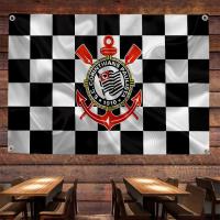 Bandera De Penetração Corinthians Para Colgar En El Hogar Y Jardín Decoración Divertida Para Habitaciones Y Exterior Adorno De Pabellón De Poliéster Impresión Monolateral - details 5