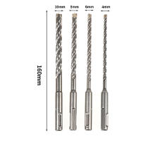 Taladro De Martillo Sin Escobillas SDS-Plus Para Concreto Masonería Piedra Cemento Con 4 Brocas Sin Batería Herramienta Eléctrica Rotatoria - details 18