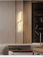 Lámpara De Pared Moderna Minimalista Creativa Con LED Para Dormitorio Sala De Estar Sofá TV Iluminación Ambiental Material Aluminio Negro - details 1