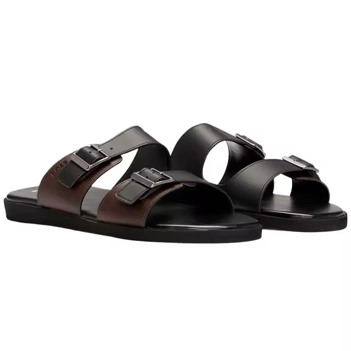 Calzado hombre Sandalias Boss Sandalias Darrel 10250271 01 Negro - 1