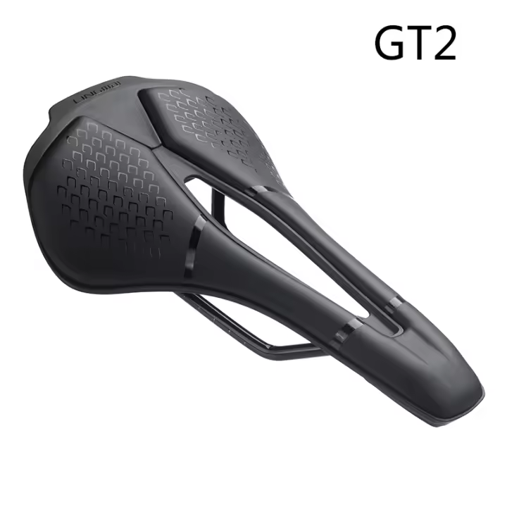Sillín De Bicicleta MTB Para Carretera / Acero Con Ranuras Para Sillín De Bicicleta Unisex Para Ciclismo LINGMAI GT1/GT2 - 1