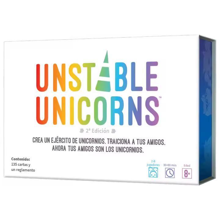 Asmodee Unstable Games - Unstable Unicorns - Juego de Mesa - 1