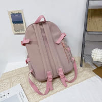 Mochila De Nylon Impermeable Para Mujer Con Múltiples Bolsillos Kawaii Para Estudiantes Con Capacidad Para Laptop Y Libros - details 26
