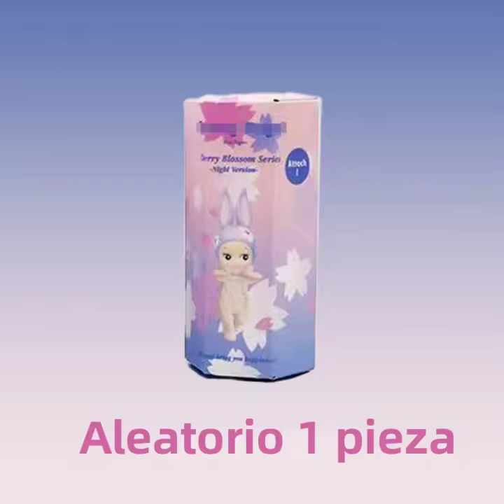 Figura De Colección Miniatura Sonny Angel Versión Noche De Cerezo Blind Box Decoración De Muñeca Para Pantalla Regalo Sorpresa - 1