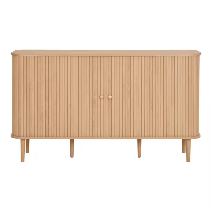 Mueble Multiusos Nikko, MDF, Marrón, 40x140x79 cm - 1