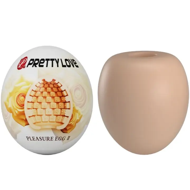 Pretty Love – Huevo Masturbador Masculino Natural - 1