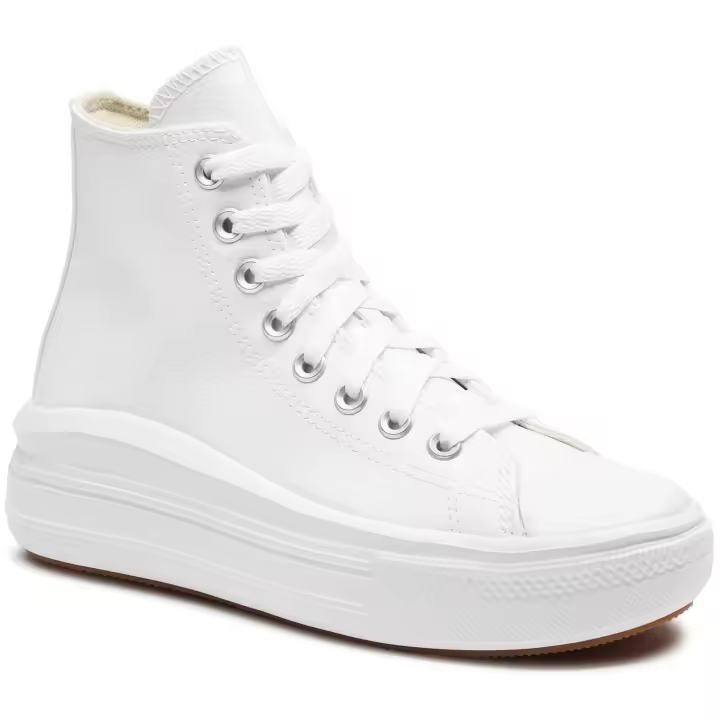 Zapatillas Converse Chuck Taylor All Star Move para mujer en color blanco - 1