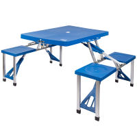 Mesa plegable con 4 taburetes Aktive Camping - details 6