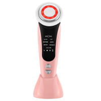 Masajeador Facial EMS Con Terapia De Luz LED Y Vibración Sonica Ion Para Reafirmar La Piel Antiarrugas Dispositivo De Belleza Cuidado De La Piel - details 23