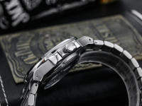 Reloj Mecánico Para Hombre Resistente Al Agua De Acero Inoxidable Con Reserva De Energía Y Movimiento Automático Skeleton Cuadrado Regalo - details 10