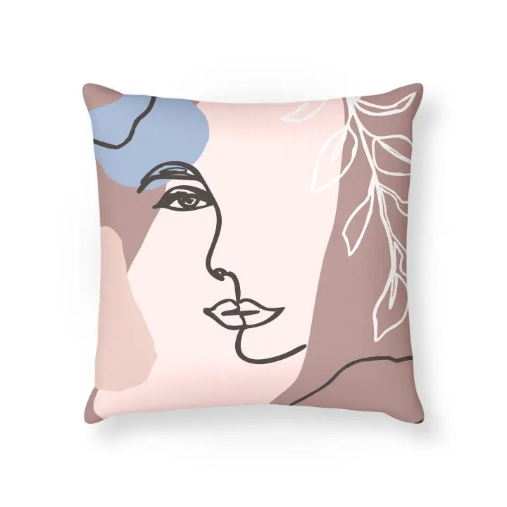 BL Belum Cojín decorativo con relleno 45x45 cm Faces II A - 1