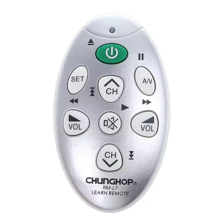 Rm-l7 IR que APRU teledirigide con 7 Llaves PARA EL DVD VCD TV VCR Cbl CD SAT - 1