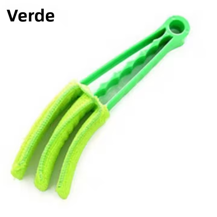 Cepillo De Limpieza Para Ventanas Y Aire Acondicionado De Coche Con Microfibra Limpiador De Ventanas Cortina Cepillo De Duster Para Limpieza De Salidas De Aire - 1