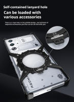 Funda De Teléfono Para Red Magic 10ProPlus 8Pro X Mecánica Luminosa Soporte Aluminio Antigolpes Con Marco Metálico Y Disipación De Calor - details 8