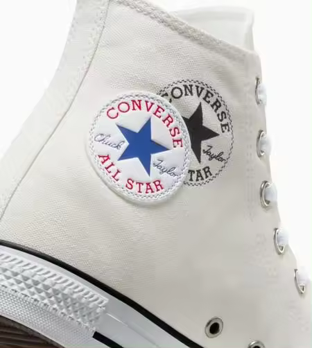 Botín Converse Ctas Hi Vintage en Lona Blanca Hombre - 1