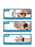 1pcs Gripster De Silicona Entrenador De Agarre Para Mano Y Dedos Ejercicio De Fitness Y Deporte Para Hombres Y Mujeres - details 3