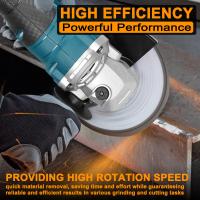 Máquina De Corte Multifuncional Con Engranaje De Ángulo 125mm Herramienta Eléctrica Recargable Para Polvo Y Tratamiento De Superficies - details 6